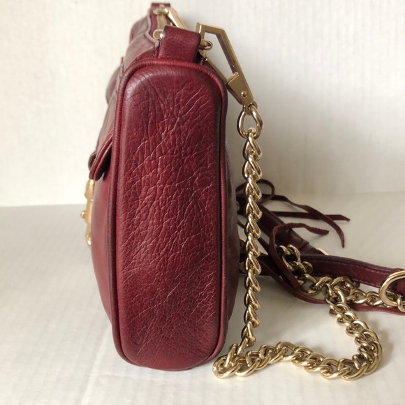 REBECCA MINKOFF Mini Mac Leather Crossbody Bag/Preowned - Picture 7 of 17